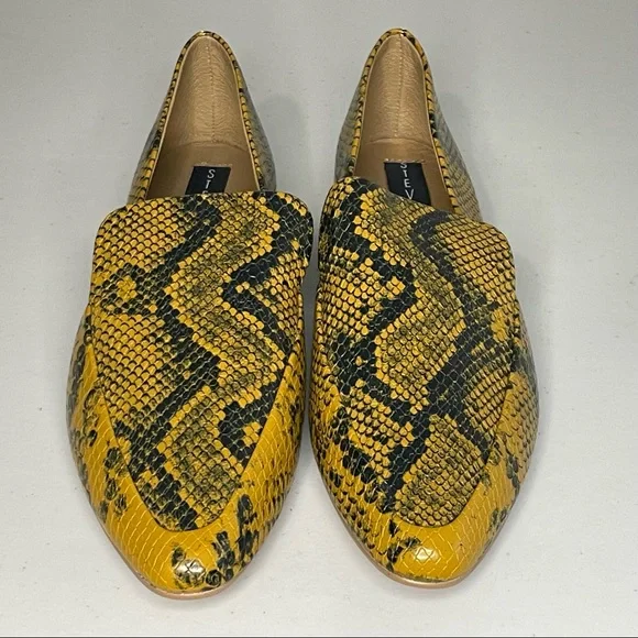 Steven by Steve Madden Haylie snake print pointed toe loafers size 8 and… - Picture 3 of 12